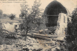 MAMERS : Catastrophe Du 7 Juin 1904 Maison Contrel à L'abattoir 4 Victimes - Etat - Mamers