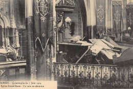 MAMERS : Catastrophe Du 7 Juin 1904 Eglise Notre-dame, Un Coin En Désordre - Tres Bon Etat - Mamers