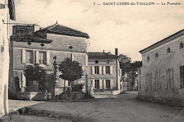 SAINT-CIERS-du-TAILLON : La Fontaine - Tres Bon Etat - Other & Unclassified