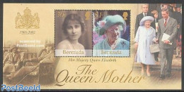 Bermuda 2002 Queen Mother S/s, Mint NH, History - Kings & Queens (Royalty) - Familias Reales