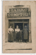 CARTE PHOTO A LOCALISER : Tabac, Comptoire - Etat - Fotos