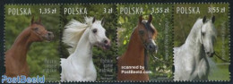 Poland 2007 Horses 4v [:::], Mint NH, Nature - Animals (others & Mixed) - Horses - Nuevos