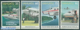 Vanuatu 1994 ICAO 4v, Mint NH, Transport - Aircraft & Aviation - Airplanes
