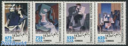 Equatorial Guinea 2012 Juan Gris Paintings 4v [:::], Mint NH, Paintings - Guinea Ecuatorial