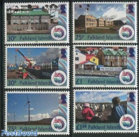 Falkland Islands 2012 30 Years Liberation 6v, Mint NH, Nature - Transport - Various - Penguins - Automobiles - Ships A.. - Coches