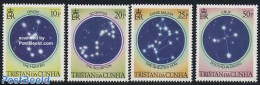 Tristan Da Cunha 1984 Star Constellations 4v, Mint NH, Science - Astronomy - Astrología
