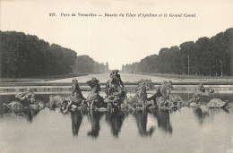 78-VERSAILLES BASSIN DU CHAR D APOLLON-N°T5318-B/0281 - Versailles (Kasteel)