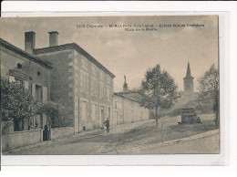 ST-MAURICE-les-LIONS : Canton Sud De Confolens, Place De La Mairie - Très Bon état - Other & Unclassified