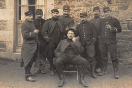 CHATELAUDREN : Carte Photo De Militaires (guerre 14-18) - Très Bon état - Châtelaudren