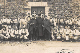 CHATELAUDREN : Carte Photo De Militaires (guerre 14-18) - Très Bon état - Châtelaudren