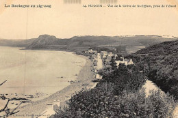 PLESTIN LES GREVES : Vue De La Grève De Saint Efflam Prise De L'Ouest (la Bretagne En Zig Zag) - Très Bon état - Plestin-les-Greves