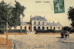 GUERET : La Gare (toillée) - Bon état - Guéret