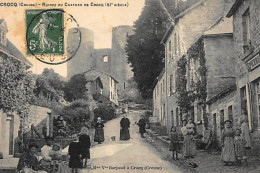 CROCQ : Ruines Du Chateau - Très Bon état - Crocq