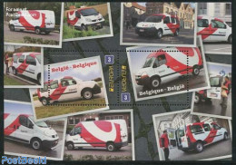 Belgium 2013 Europa, Post Vehicles S/s, Mint NH, History - Transport - Europa (cept) - Post - Automobiles - Nuovi