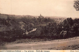 SAINT PIERRE DE FURSAC : Vue Générale - Route De Limoges - Très Bon état - Sonstige & Ohne Zuordnung