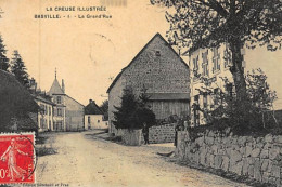 BASVILLE :  La Grand'rue (La Creuse Illustrée) - Très Bon état - Autres & Non Classés