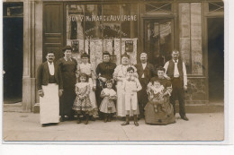 CARTE PHOTO A LOCALISER : Montheil, Paris(?), Bon Marc D'auvergne, Byrrh - Etat - Foto's