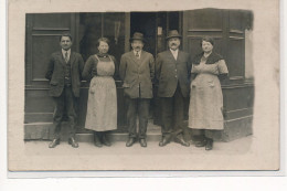 CARTE PHOTO A LOCALISER : Paris(?) Personnages - Tres Bon Etat - Foto