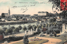 SABLE-sur-SARTHE : Vue Generale Du Jardin De La Ville - Tres Bon Etat - Sable Sur Sarthe
