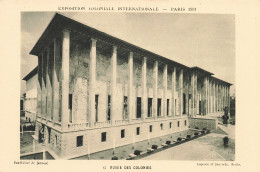 75-PARIS EXPOSITION COLONIALE  INTERNATIONALE-N°T5318-G/0055 - Expositions