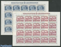 Liechtenstein 1978 Europa 2 M/ss, Mint NH, History - Europa (cept) - Art - Modern Architecture - Unused Stamps