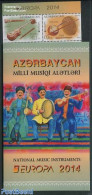 Azerbaijan 2014 Europa, Music Instruments Booklet, Mint NH, History - Performance Art - Europa (cept) - Music - Musica.. - Musique