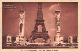 75-PARIS EXPOSITION INTERNATIONALE 1937 LA TOUR EIFFEL-N°T5318-E/0239 - Exposiciones