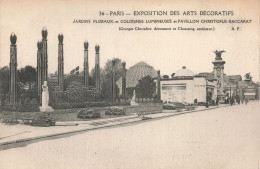 75-PARIS EXPOSITION DES ARTS DECORATIFS CHRISTOPHE BACCARAT-N°T5318-E/0071 - Exhibitions