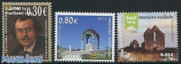Montenegro 2014 Historical Heritage 3v, Mint NH, History - Religion - History - Churches, Temples, Mosques, Synagogues.. - Iglesias Y Catedrales
