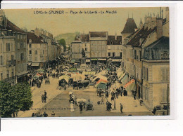 LONS Le SAUNIER : Place De La Liberté, Le Marché - Très Bon état - Lons Le Saunier