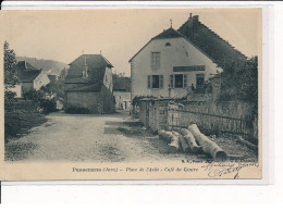 PASSENANS : Place De L'Asile, Café Du Centre - Très Bon état - Otros & Sin Clasificación