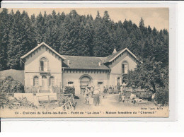 Environs De Salins-les-Bains, Forêt De "La Joux", Maison Forestière Du "Chevreuil" - Très Bon état - Otros & Sin Clasificación