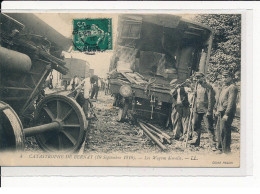 BERNAY : La Catastrophe De 1910, Les Wagons Démolis - état - Bernay