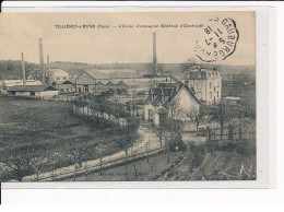 TILLIERES-sur-AVRE : L'Usine, Compagnie Générale D'Electricité - Très Bon état - Tillières-sur-Avre