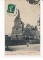 BEAUFICEL : L'Eglise XIVème Siècle, Porche En Bois Sculpté - Très Bon état - Other & Unclassified