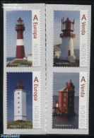 Norway 2015 Lighthouses 4v S-a, Mint NH, Various - Lighthouses & Safety At Sea - Ongebruikt