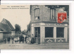 ST-MICHEL : Carrefour Du Chemin De Sacquenville - Très Bon état - Autres & Non Classés