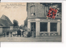 ST-MICHEL : Carrefour Du Chemin De Sacquenville - Très Bon état - Sonstige & Ohne Zuordnung