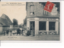 ST-MICHEL : Carrefour Du Chemin De Sacquenville - Très Bon état - Otros & Sin Clasificación