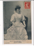 Fêtes D'EVREUX : Cavalcade Du 5 Mai 1907, Mlle Marthe Bréant, Reine Du Commerce - Très Bon état - Evreux