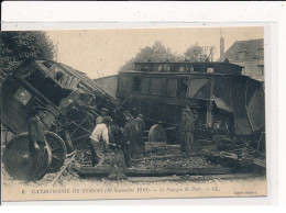 BERNAY : La Catastrophe De 1910, Le Fourgon De Poste - Très Bon état - Bernay