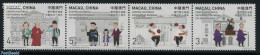 Macao 2015 10 Years Centre As World Heritage 4v [:::] Or [+], Mint NH, History - Nature - Religion - Various - World H.. - Neufs