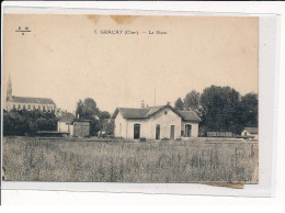 GRACAY : La Gare - Très Bon état - Graçay