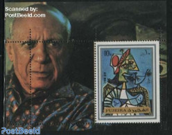 Fujeira 1972 Picasso Painting S/s, Mint NH, Art - Modern Art (1850-present) - Pablo Picasso - Paintings - Fujeira