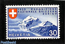 Switzerland 1939 3c, Italian, Stamp Out Of Set, Mint NH - Neufs