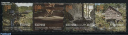 Bosnia Herzegovina - Serbian Adm. 2015 Water Mills 4v [:::], Mint NH, Various - Mills (Wind & Water) - Windmills