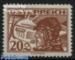 Austria 1925 20g, Stamp Out Of Set, Mint NH, Transport - Aircraft & Aviation - Nuevos