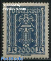 Austria 1924 2000K, Stamp Out Of Set, Mint NH - Unused Stamps