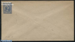 Netherlands 1894 Envelope, 5c Blue, Unused Postal Stationary - Cartas & Documentos