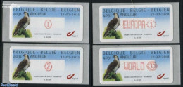 Belgium 2011 Automat Stamp, Bird 4v, Mint NH, Nature - Birds - Ongebruikt